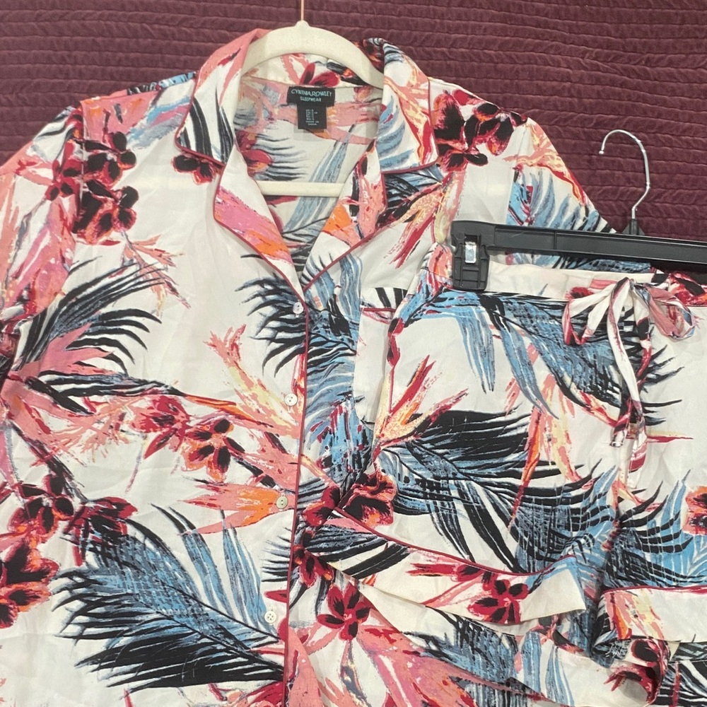 Cynthia Rowley Floral Sleepwear Set